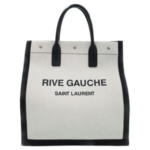 SAINT LAURENT PARIS Cabas Rive Gauche Tote Bag